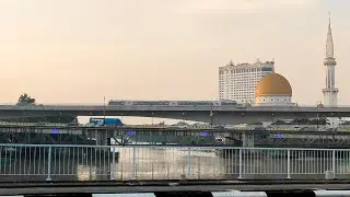 LRT Shah Alam Line (LRT3) test run at Klang