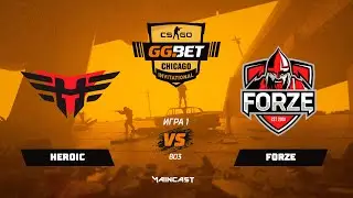 Heroic vs forZe [Map 1, Inferno] (Best of 3) | GG.Bet Chicago Invitational