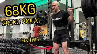 How I Squat 200kg at 68kg (Avoid These 3 Mistakes)