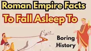 Roman Empire Facts with Rain Sound | Boring History For Sleep |