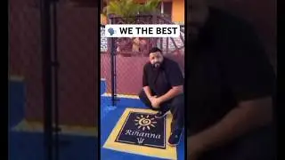 DJ khaled emoting at Rihanna&rsquo;s old house #fyp #funny #memes #dance  #edm