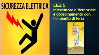 5-Sicurezza elettrica - Interruttore differenziale, coordinamento con l'impianto di terra