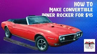 1967, 1968, 1969 Firebird convertible inner rocker for $45