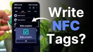 How to Write NFC Tags Using Your Phone - Easy Steps #nfctags