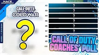 Call of Duty Coaches' Poll Presented by Mavix - Fall 2021