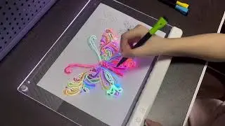 Operation Guide for Neon Light Drawing Board