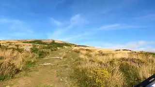 hiking up to Brat Tor. Dartmoor. speedlapse. GoPro