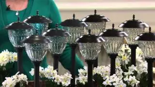 Paradise 10-Pc. Solar Light Set w/LumaBright Technology on QVC