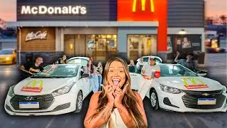 E SE O McDONALD'S FOSSE NO CARRO???