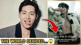🔴 1 Минуту Назад! Тэхён Коронован как Global Fashion King 👑🔥 | Настоящие Новости, Не Фейк