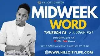 Hill City Church Midweek word with Pastor Deitrick Haddon- Lose Control