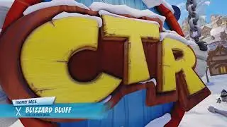 Crash Team Racing Nitro Fueled | Adventure Mode - Trophy Race: Blizzard Bluff as Crash