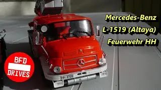 ⛔️ Mercedes-Benz L-1519 DLK 30 (1976) 🚗 in 1:43 🚘 by Altaya