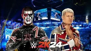 WWE 2K24 Stardust vs Cody Rhodes