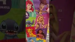 Disney chocolate and mini story book advent calendar days 15-24