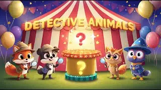 🐾 Животные-детективы разгадывают великую цирковую тайну. Веселое приключение для детей. Поучитель...