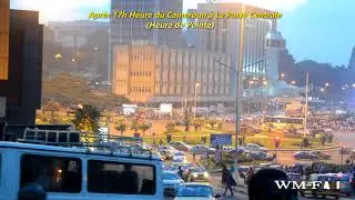 ROND POINT POSTE CENTRAL YAOUNDE CAMEROUN 2018