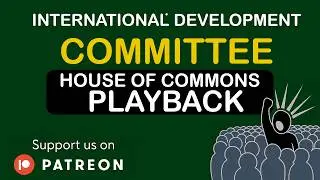 Future of UK aid and assistance - International Development - Select Committee - 20/01/2026