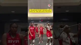 It's all celebration in the Indiana Fever locker room! 🎉🏀🙌 #WNBA #IndianaFever #CaitlinClark