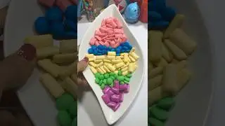 Ball gummy and chocolate candy ❤️#viralvideo