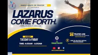 LAZARUS COME FORTH || PRAYERRAIN LIVE || 30TH SEPTEMBER, 2025