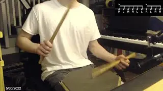 paradiddle-diddle + paradiddle rhythmic mods