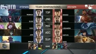 TSM vs REN Highlights - TEAM SOLOMID vs RENEGADES - NA LCS Week 8 - SPRING 2016