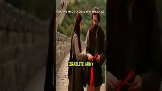 Rahab was Given a Scarlet Cord to Tie in Her Window #youtube #ytshorts #bible #biblestories
