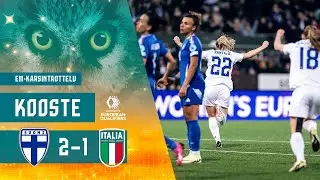 Helmarit Highlights | Suomi–Italia 2–1 | UEFA EURO 2025 -karsinnat | 9.4.2024