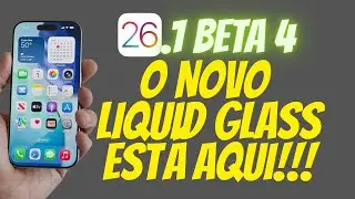 iOS 26.1 Beta 4 - Apple FINALMENTE FEZ ISSO (Liquid Glass Update)!