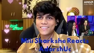 Mili Sharkshe Reacts on AdarshUc Omegle😂#react #omegle #milikyamili #sharkshe #adarshuc #s8ul #epic