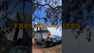 The best FREE campsite in Australia 🇦🇺 #travel #australia #camping #4WD
