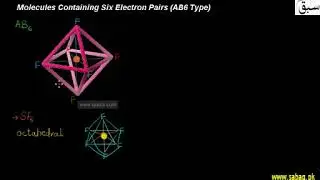 Molecules Containing Six Electron Pairs(AB6 Type) | 1st year Chemistry | swap education portal