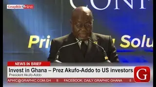 President Akufo-Addo urges black business community in the US to invest in Ghana