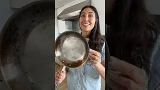 How to make your stainless steel pan nonstick...