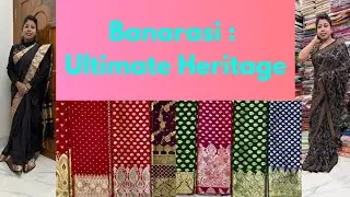 Banarasi : Ultimate  Heritage! || 8617714946 #saree #shopping #fashion