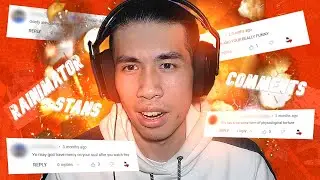 Reacting To FUNNIEST Comments From Rainimator Stans AGAIN