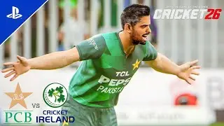Pakistan vs Ireland | FIVE5 OVER MATCH | CRICKET 26 GAMEPLAY