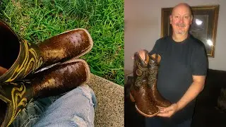 TBB Full-Quill Ostrich Boots