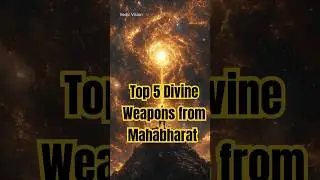 Top 5 DIVINE WEAPONS From Mahabharata That Would TERRIFY Modern Military! #mahabharat #dharma