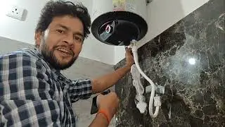Crompton electric gysar installation|How to install electric geyser|Electric Water Heater