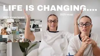 MY LIFE IS CHANGING!!!!! 2026 goals and vision board