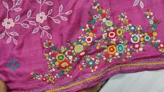Discounted Priced Video - 16/25-26,Pure Tasser Stitched Saree with BP@ 7650/-