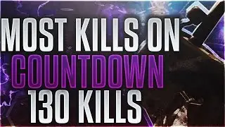 MWR' MOST KILLS ON COUNTDOWN 130 KILLS 😲 w/ NEW DLC WEAPON XM-LAR