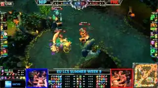 LCS 2013 EU Summer W9D3- FNC vs NiP
