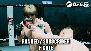 Insane UFC 5 Ranked/ Subscriber Stream! #ufc5 #ps5 #ufc5ranked #ufc #mma #ps5gaming #ranked