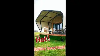 Luxury hotel tent for outdoor eco living