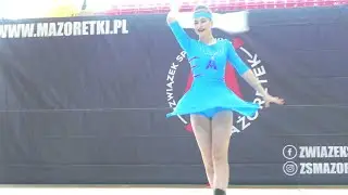 Mażoretki 'FORTIS' - Jeżowe / Majorettes flaga solo senior / Stalowa Wola 2023
