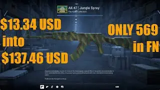 Attempting to Trade Up to the Rarest AK-47 in CS2