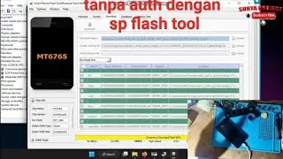 Flash Redmi 6a tanpa auth dengan sp flash tool
